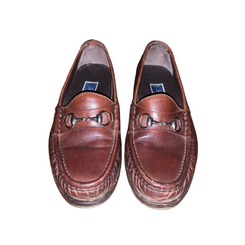 Cole Haan Bragano Men's Brown Leather Loafers Size 9.5 M